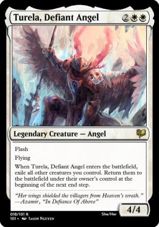 Turela, Defiant Angel