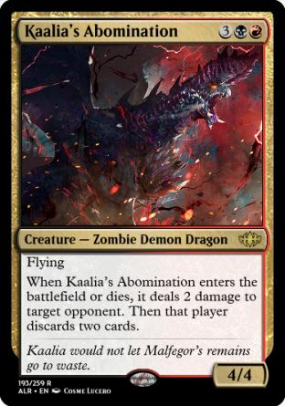 Kaalia's Abomination