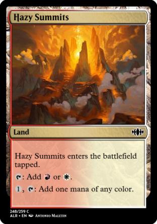 Hazy Summits