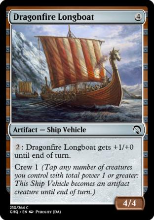 Dragonfire Longboat