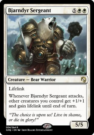 Bjarndyr Sergeant