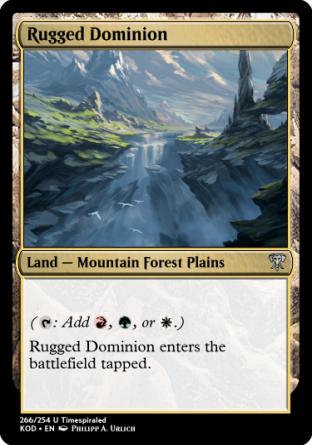 Rugged Dominion