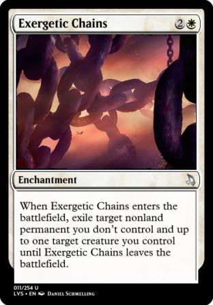 Exergetic Chains