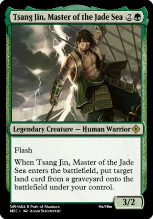 Tsang Jin, Master of the Jade Sea