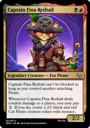 Captain Fina Redtail