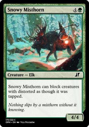 Snowy Misthorn