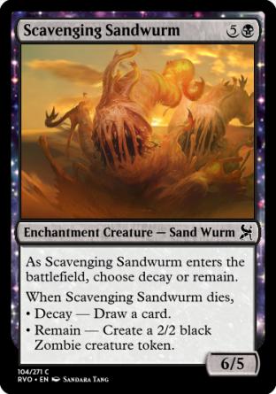 Scavenging Sandwurm