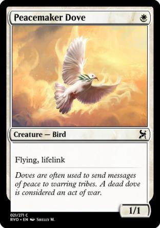 Peacemaker Dove