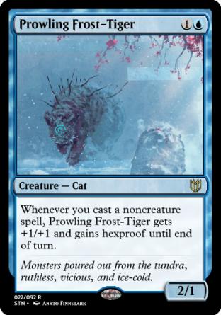 Prowling Frost-Tiger