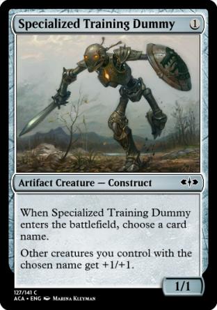 Specialized Training Dummy