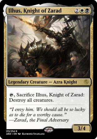 Ilhus, Knight of Zarad