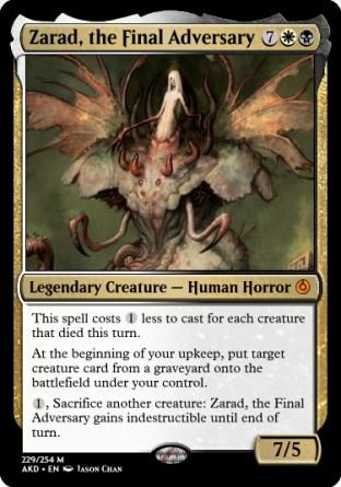 Zarad, the Final Adversary