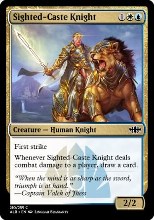 Sighted-Caste Knight