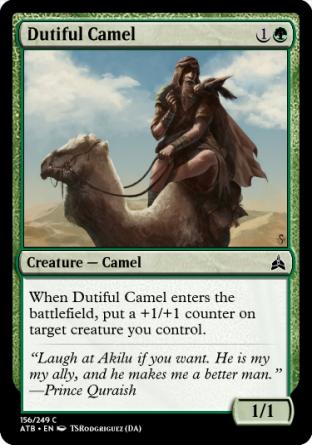 Dutiful Camel