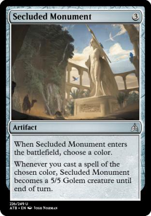 Secluded Monument