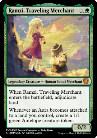 Ramzi, Traveling Merchant
