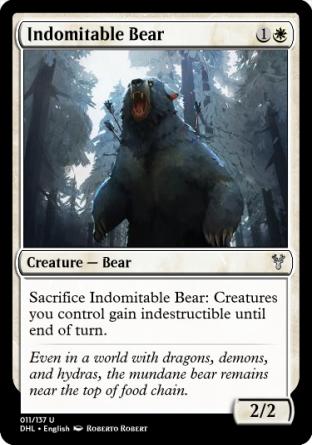 Indomitable Bear