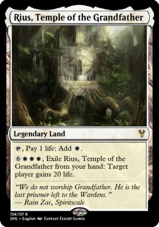Rius, Temple of the Grandfather