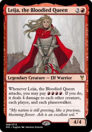 Leija, the Bloodied Queen