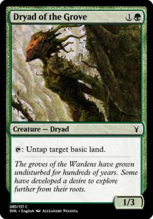 Dryad of the Grove