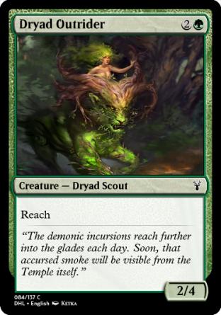 Dryad Outrider