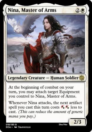 Nina, Master of Arms