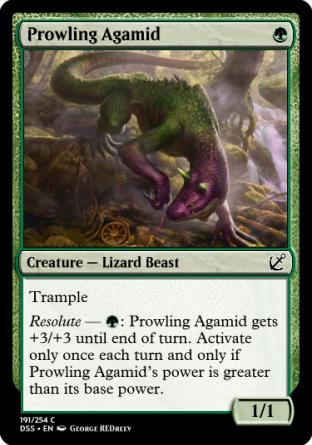 Prowling Agamid