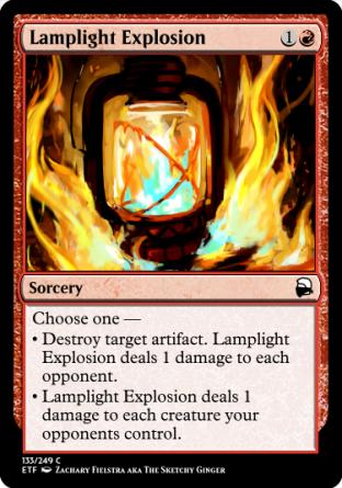 Lamplight Explosion