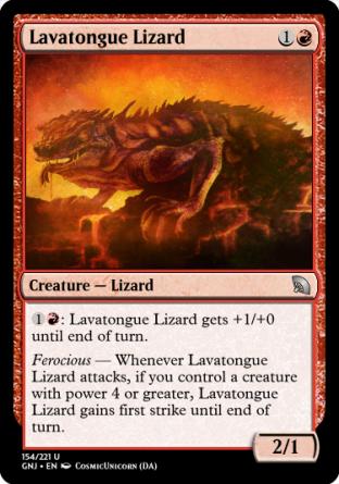 Lavatongue Lizard