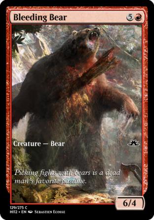 Bleeding Bear