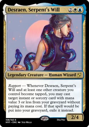 Desraen, Serpent's Will