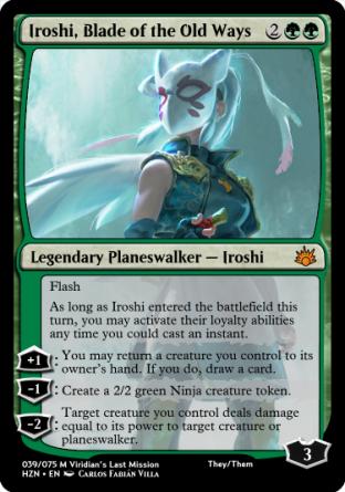Iroshi, Blade of the Old Ways