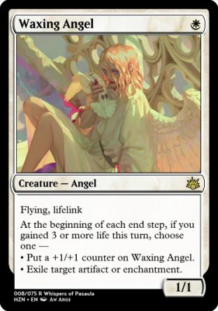 Waxing Angel