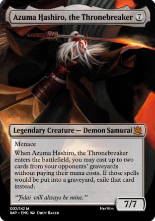 Azuma Hashiro, the Thronebreaker