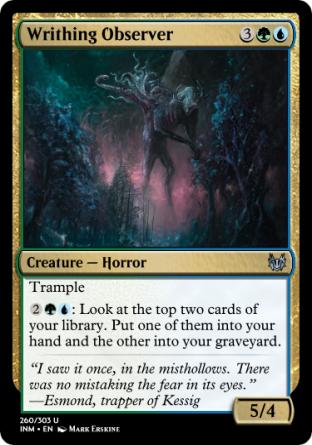 Writhing Observer