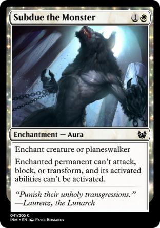 Subdue the Monster