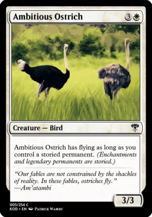 Ambitious Ostrich