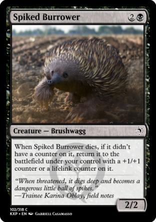 Spiked Burrower