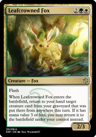 Leafcrowned Fox