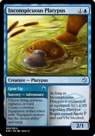 Inconspicuous Platypus