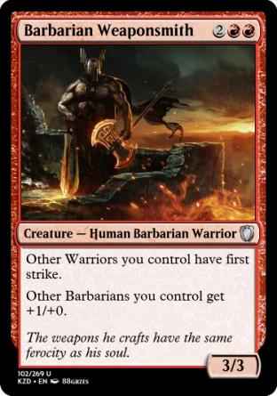 Barbarian Weaponsmith