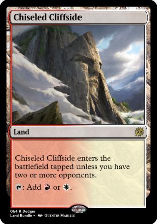 Chiseled Cliffside