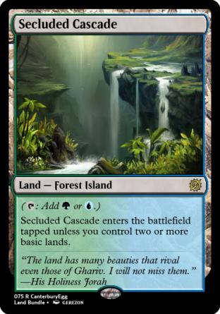 Secluded Cascade