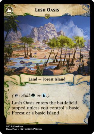 Lush Oasis