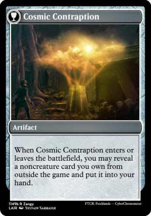 Cosmic Contraption