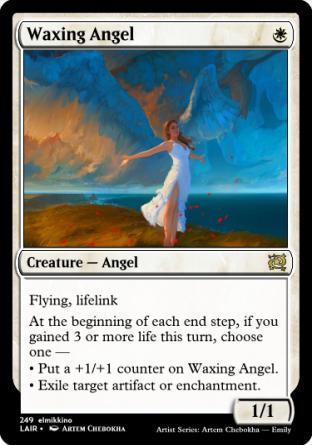 Waxing Angel