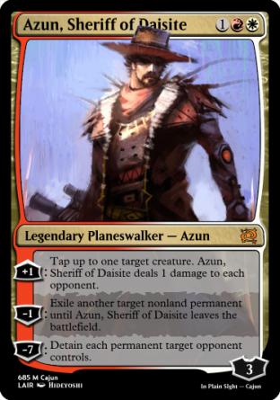 Azun, Sheriff of Daisite
