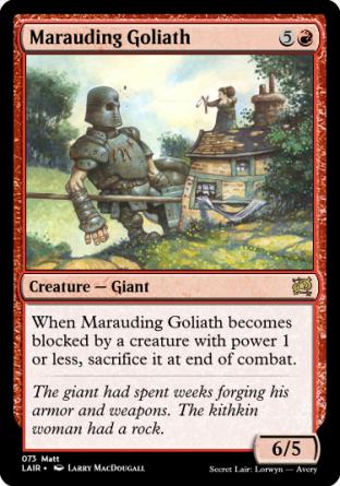 Marauding Goliath