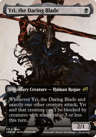 Yri, the Daring Blade