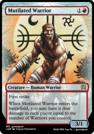Mutilated Warrior